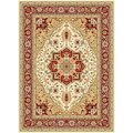 Safavieh Lyndhurst 7.75 ft. x 10.75 ft. Machine Made Large Rectangle Rug - Ivory-Red LNH330A-8